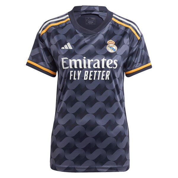 Los Merengues adidas Women's 2023/24 Away Replica Custom Jersey - Navy