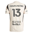 Eric Maxim Choupo-Moting New York Red Bulls adidas 2025 Stone Kit Authentic Player Jersey - Tan