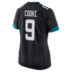 Logan Cooke Jacksonville Jaguars Nike Women's Game Jersey - Black/Teal