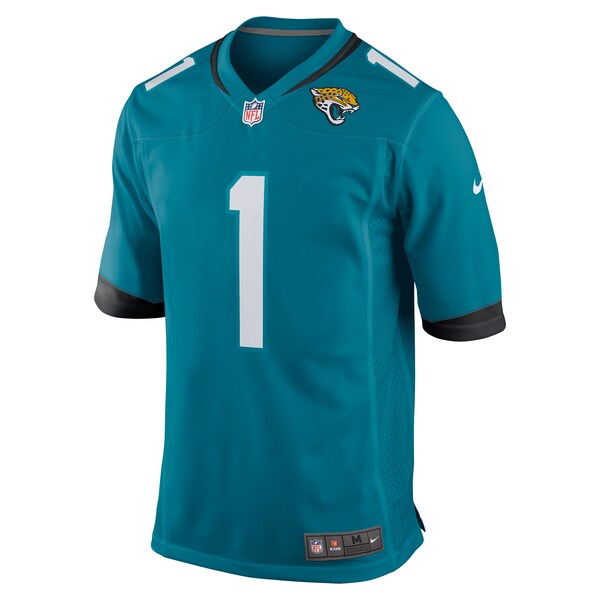 Brian Thomas Jr Jacksonville Jaguars Nike 2024 NFL Draft First Round Pick Player Game Jersey - Teal