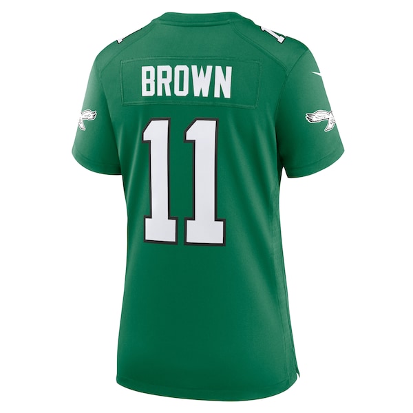 A.J. Brown Philadelphia Eagles Nike Women's Player Jersey - Kelly Green