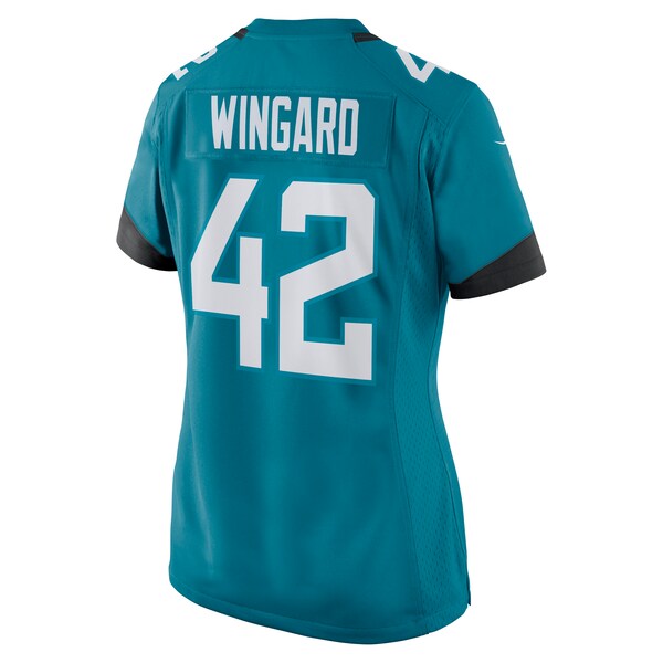 Andrew Wingard Jacksonville Jaguars Nike Women's Game Jersey - Teal/Black