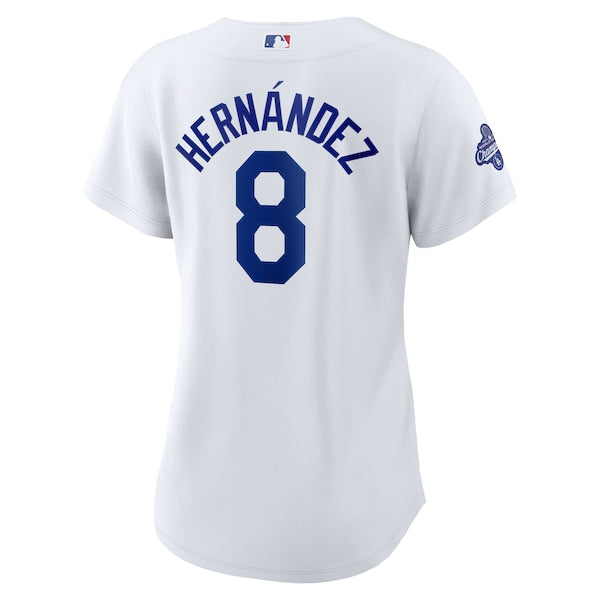 Enrique Hernández Los Angeles Dodgers Nike Women's Home 2025 World Series Champions Replica Jersey - White