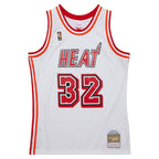 Shaquille O'Neal Miami Heat 2007/08 Hardwood Classics Swingman Jersey - White