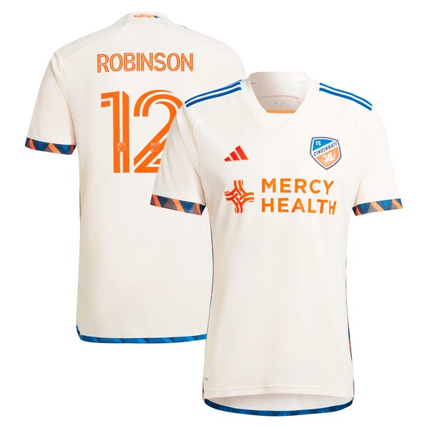 Miles Robinson FC Cincinnati adidas 2024 The Canvas Kit Replica Player Jersey - White/Blue