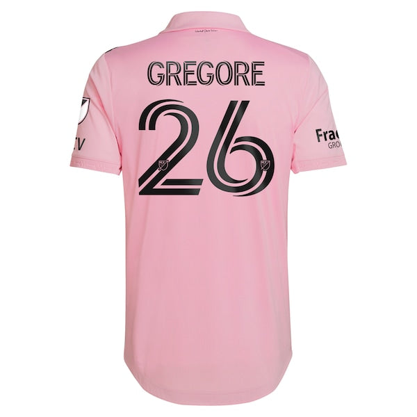 Gregore Inter Miami CF adidas 2022 The Heart Beat Kit Authentic Player Jersey - Pink