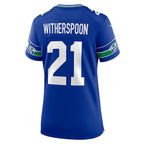 Devon Witherspoon Seattle Seahawks Nike Women's Throwback Player Game Jersey - Royal