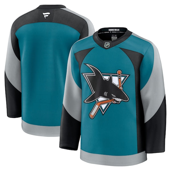 San Jose Sharks  Alternate Premium Jersey - Teal