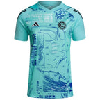 Chicago Fire adidas Women's 2024 One Planet Replica Jersey - Green