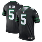 Garrett Wilson New York Jets Nike Alternate Legend Jersey  - Legacy Black