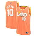 Darius Garland Cleveland Cavaliers  2025/26 City Edition Fast Break Jersey - Orange