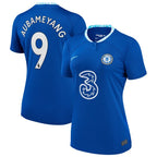 Pierre-Emerick Aubameyang Chelsea Nike Women's 2022/23 Home Breathe Stadium Replica Player Jersey - Blue