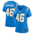 Praise Olatoke Los Angeles Chargers Nike Women's Team Game Jersey -  Powder Blue