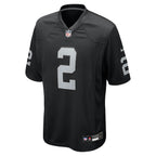 Ashton Jeanty Las Vegas Raiders Nike 2025 NFL Draft First Round Pick Game Jersey - Black