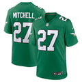Quinyon Mitchell Philadelphia Eagles Nike Alternate Game Jersey -  Kelly Green/Green