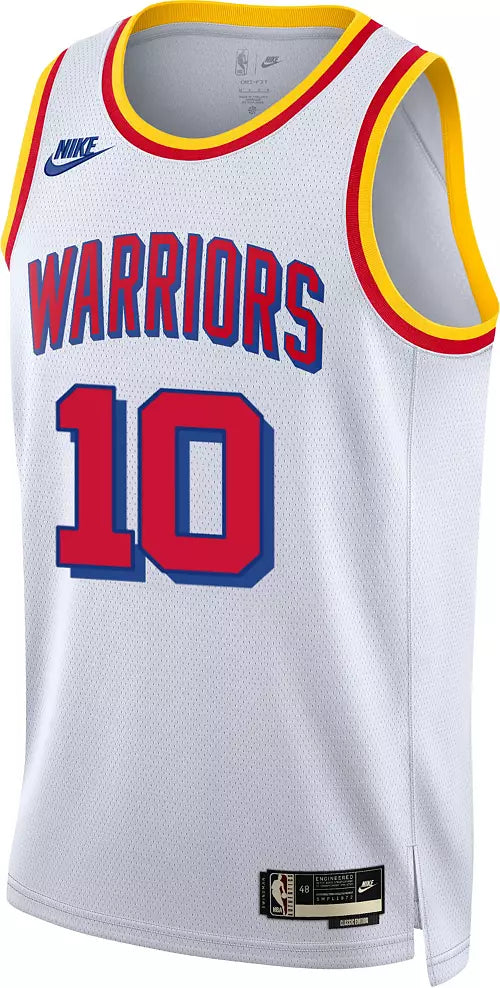 Nike Adult Golden State Warriors Jimmy Butler #10 Hardwood Classic White Jersey
