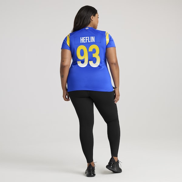 Jack Heflin Los Angeles Rams Nike Women's Team Game Jersey -  Royal