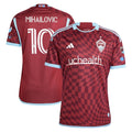 Djordje Mihailovic Colorado Rapids adidas 2024 One Flag Kit Authentic Player Jersey - Burgundy