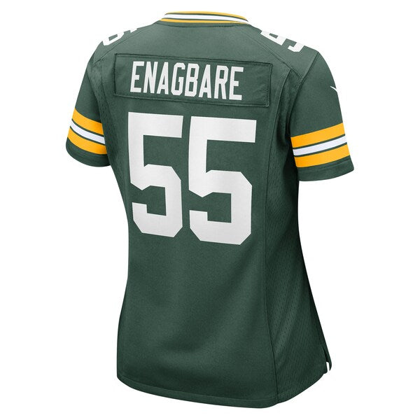Kingsley Enagbare Green Bay Packers Nike Women's Player Game Jersey - Green