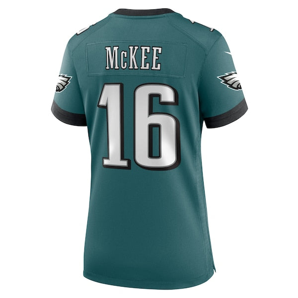 Tanner McKee Philadelphia Eagles Nike Women's Team Game Jersey - Midnight Green