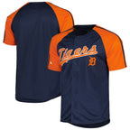 Detroit Tigers Stitches Team Raglan Sleeve Jersey - Navy