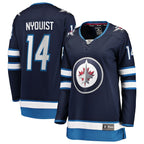 Gustav Nyquist Winnipeg Jets  Women's Home Breakaway Jersey - Navy