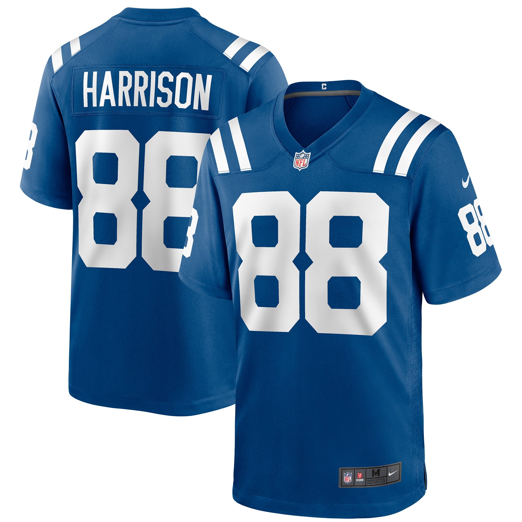 Marvin Harrison Indianapolis Colts Nike Retired Player Game Jersey - White/Blue/Royal