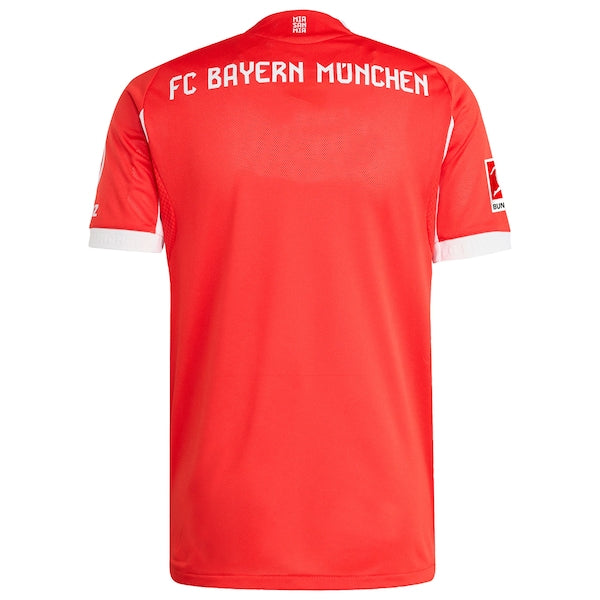 Bayern Munich adidas 2025/26 Home Authentic Jersey - Red/White