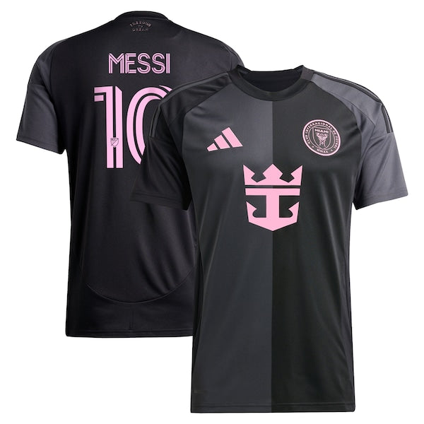 Lionel Messi Inter Miami CF adidas 2025 The Fortitude Kit Replica Player Jersey - Black