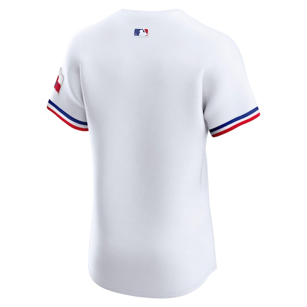 Texas Rangers Nike Home Elite Jersey - White
