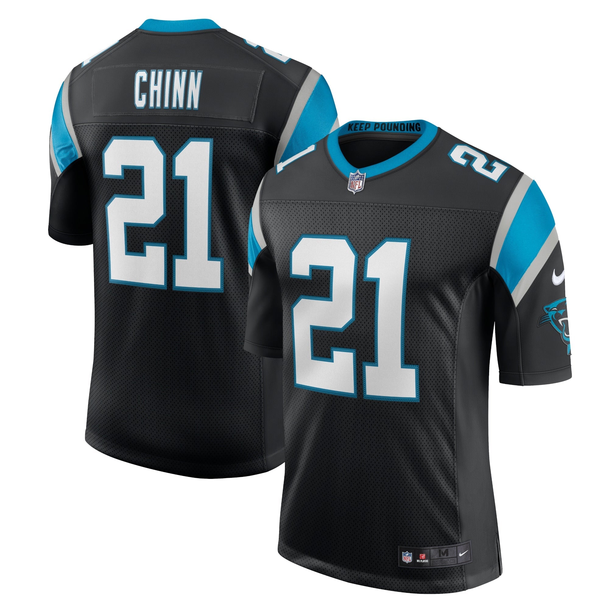Jeremy Chinn Carolina Panthers Nike Vapor Limited Jersey - Blue/Black