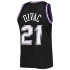 Vlade Divac Sacramento Kings 2000/01 Hardwood Classics Swingman Jersey - Black