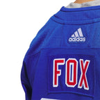 Adam Fox New York Rangers adidas Home Primegreen Authentic Pro Player Jersey - Blue