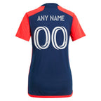 New England Revolution adidas Women's 2024 Boston Tea Party Replica Custom Jersey – Navy