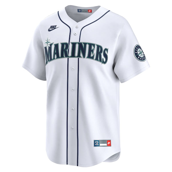 Ken Griffey Jr. Seattle Mariners Nike Throwback Cooperstown Collection Limited Jersey - White