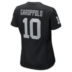 Jimmy Garoppolo Las Vegas Raiders Nike Women's Player Jersey - Black