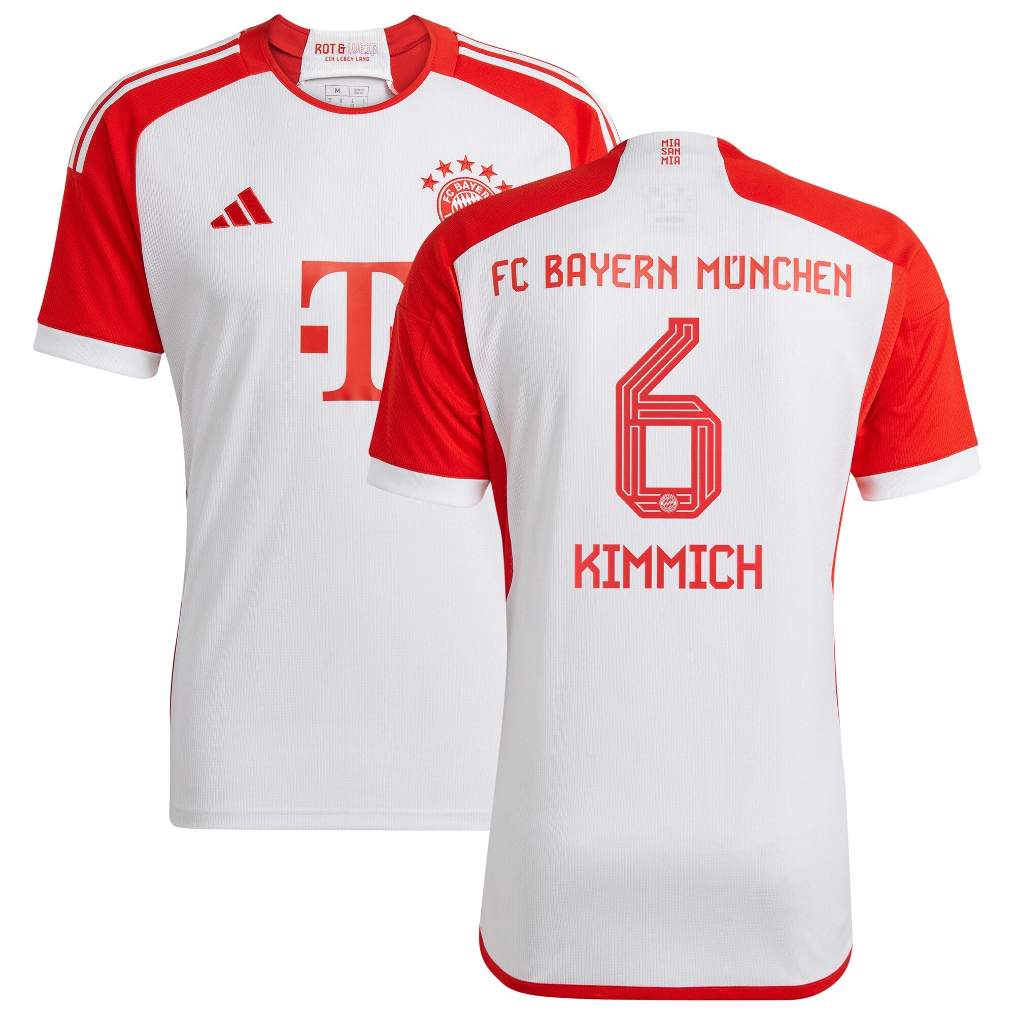 Joshua Kimmich Bayern Munich adidas Youth 2023/24 Oktoberfest Replica Player Jersey - Green/White