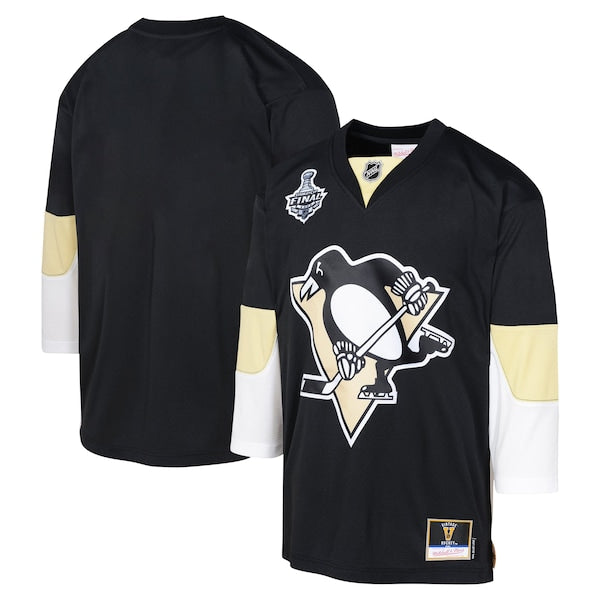 Pittsburgh Penguins Youth 2008 Blue Line Blank Jersey - Black