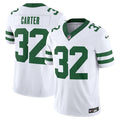 Michael Carter New York Jets Nike Legacy Vapor F.U.S.E. Limited Jersey - White