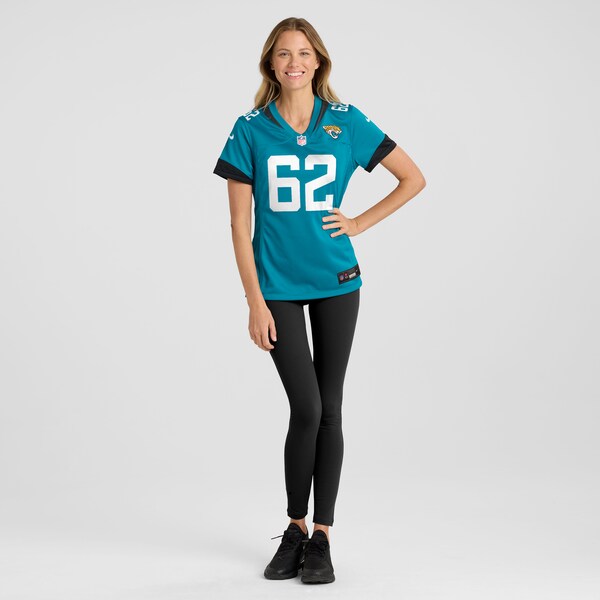 Javon Foster Jacksonville Jaguars Nike Women's  Game Jersey -  Teal