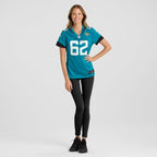 Javon Foster Jacksonville Jaguars Nike Women's  Game Jersey -  Teal