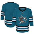 San Jose Sharks Toddler Home Replica Jersey - Teal