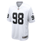 Maxx Crosby Las Vegas Raiders Nike  Game Jersey -  White