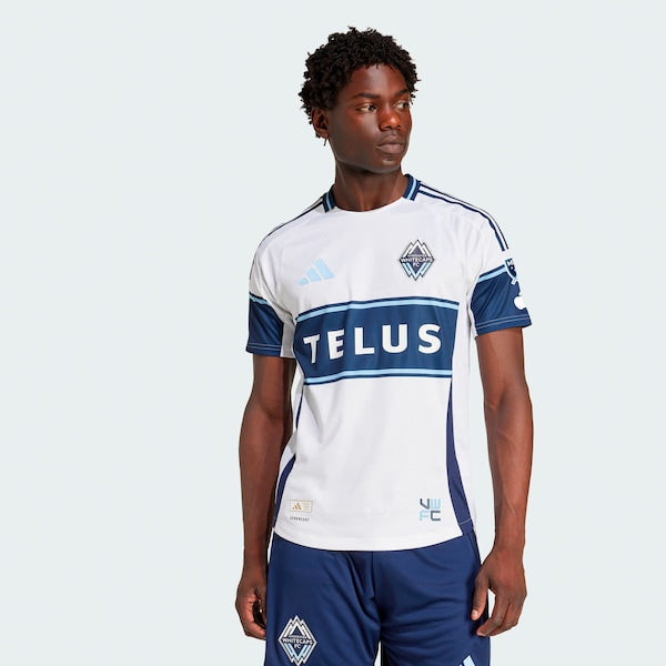 Vancouver Whitecaps FC adidas 2025 The Peak Authentic Jersey - White