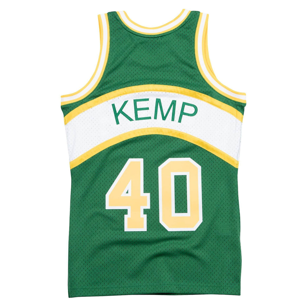 Shawn Kemp Seattle Super Sonics 1994-1995 Hardwood Classics Swingman Road Jersey by Mitchell & Ness