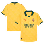 AC Milan Puma 2025/26 Third Authentic Jersey - Yellow