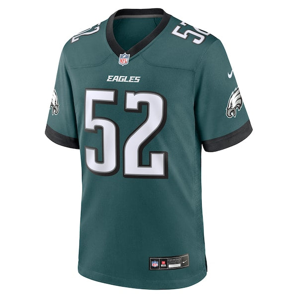 Julian Okwara Philadelphia Eagles Nike Game Jersey - Midnight Green