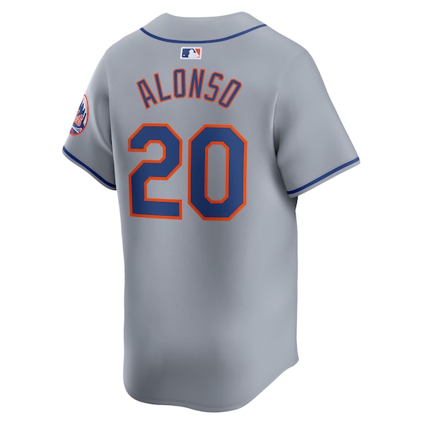 Pete Alonso New York Mets Nike Away Limited Player Jersey - Gray/White