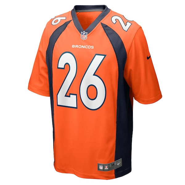 Devon Key Denver Broncos Nike Team Game Jersey -  Orange