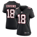 Kirk Cousins Atlanta Falcons Nike Women's Alternate Game Jersey -  Black